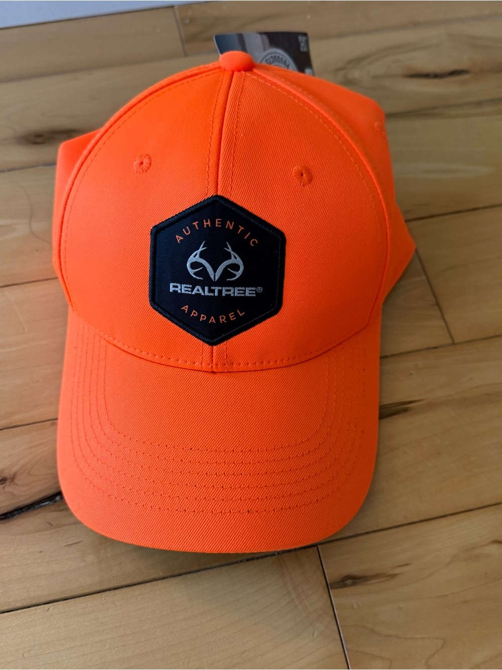Realtree High-Visibility Orange Logo Cap
